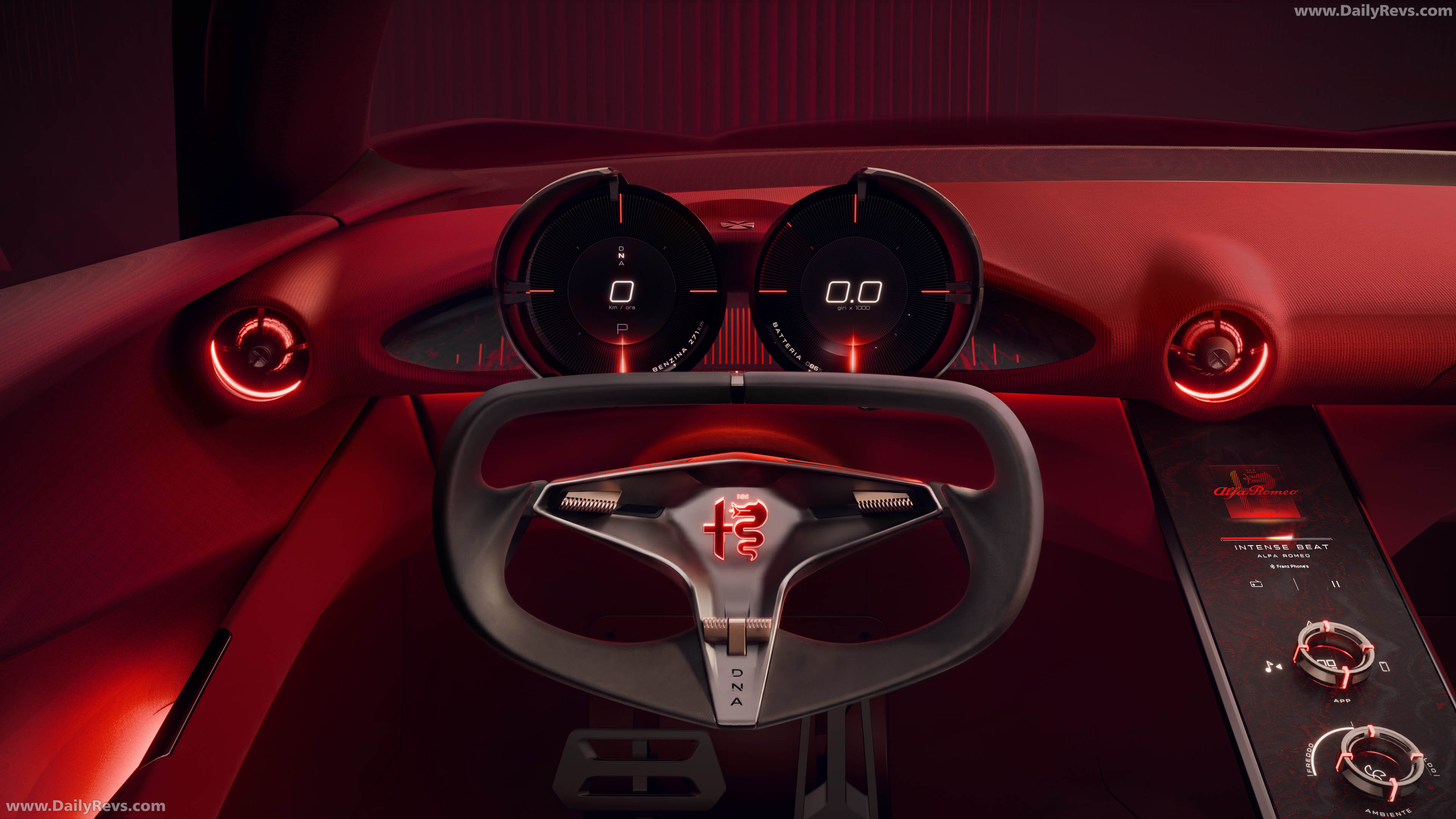 2026 Alfa Romeo Cuorerosso Concept Interior